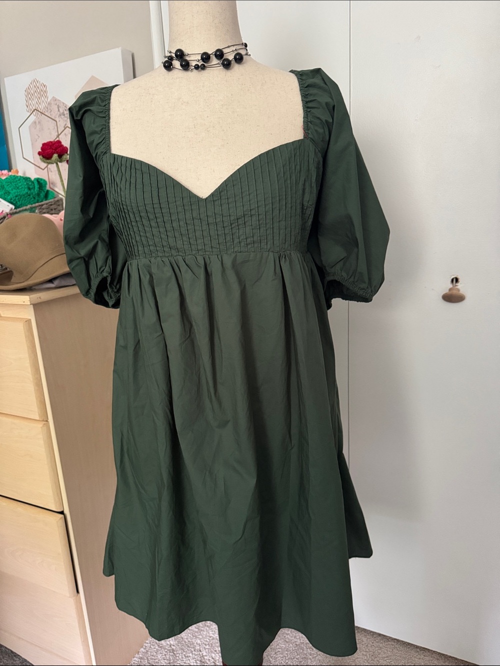 Hyacinth House Puff Sleeve Sasha Mini Dress